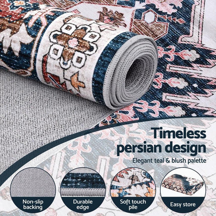 Artiss Floor Rug 200X290cm Large Washable Persian Area Rug Living Room Carpet.