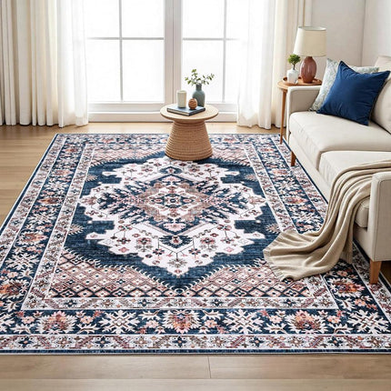 Artiss Floor Rug 200X290cm Large Washable Persian Area Rug Living Room Carpet.