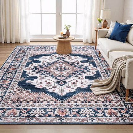 Artiss Floor Rug 240x340cm Large Washable Persian Area Rug Living Room Carpet.
