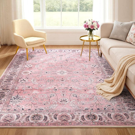 Artiss Floor Rug 200X290cm Large Washable Area Rug Vintage Living Room Carpet.