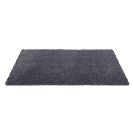 Artiss Floor Rug 160x230cm Plush Area Shaggy Rug Living Room Bedroom Carpet Grey.
