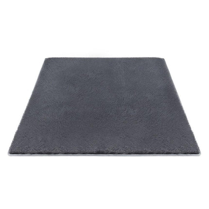Artiss Floor Rug 200x290cm Plush Area Shaggy Rug Living Room Bedroom Carpet Grey.