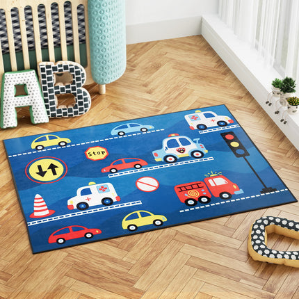 Artiss Rug 200x290cm Area Rug Washable Mat Large Carpet Soft Short Pile Ella.