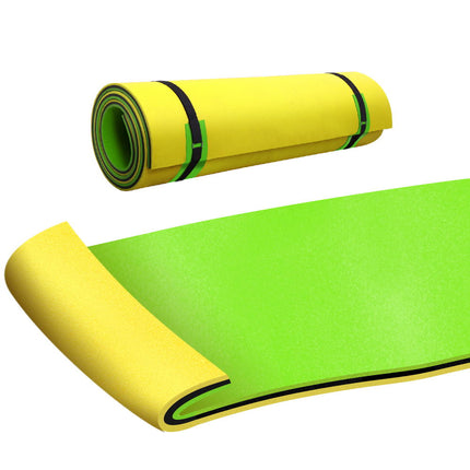 Weisshorn Floating Water Mat 3.5x1.8m Foam Pad Swimming Pool Island Platform.