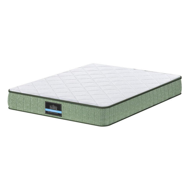 Giselle 25cm Memory Foam Mattress Dual Layer Zipper Cover Cool Charcoal Foam Mattresses Queen.