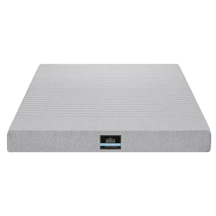 Giselle Bedding Cool Gel Memory Foam Mattress Charcoal 7-Zone Washable Bamboo Cover 15cm Double.