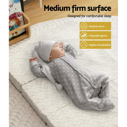 Giselle Bedding Foldable Mattress Folding Foam Cot Bed Cool Gel.