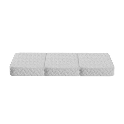 Giselle Bedding Foldable Mattress Folding Foam Cot Bed White.
