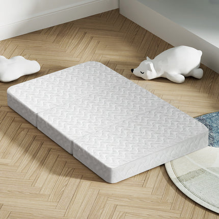 Giselle Bedding Foldable Mattress Folding Foam Cot Bed White.