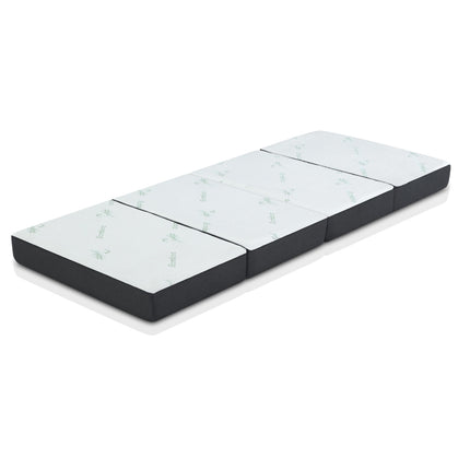 Giselle Bedding Foldable Mattress Folding Foam Sofa Bed Mat Bamboo.