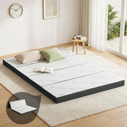 Giselle Foldable Mattress Folding Foam Mattresses Bamboo Double.