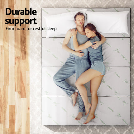 Giselle Bedding Foldable Mattress Folding Foam Queen Bamboo.