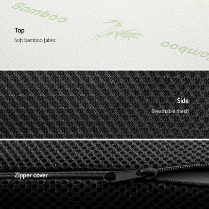 Giselle Bedding Foldable Mattress Folding Foam Queen Bamboo.