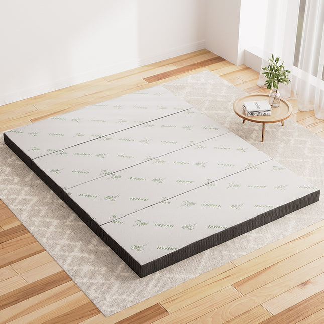Giselle Bedding Foldable Mattress Folding Foam Queen Bamboo.