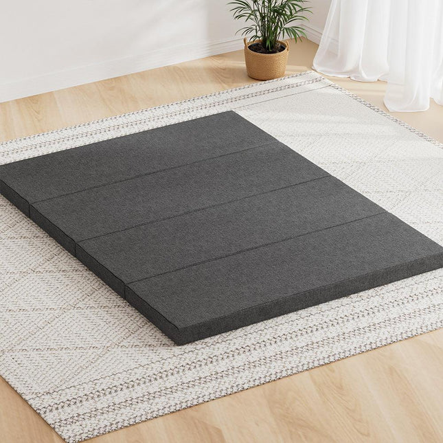 Giselle Bedding Foldable Mattress Folding Foam Mattresses Portable Mat Queen.