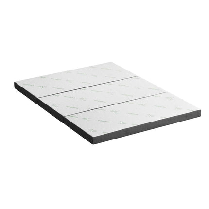Giselle Foldable Mattress Folding Foam Mattresses Bamboo Queen.