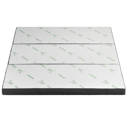 Giselle Foldable Mattress Folding Foam Mattresses Bamboo Queen.