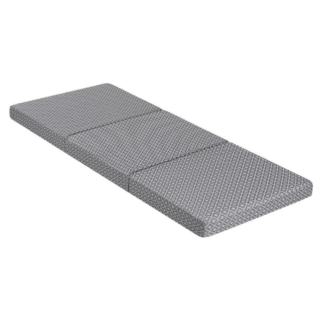 Giselle Foldable Mattress Folding Sofa Bed Trifold Memory Foam Camping Cushion Mat.