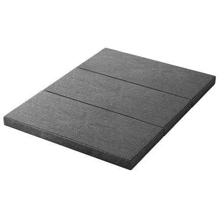 Giselle Bedding Foldable Mattress Folding Foam Queen Grey.