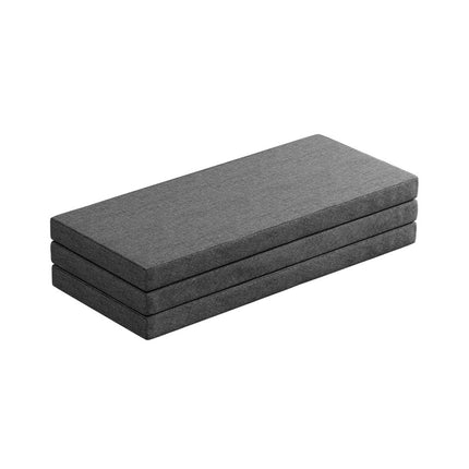 Giselle Bedding Foldable Mattress Folding Foam Queen Grey.