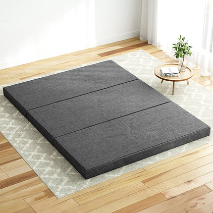 Giselle Bedding Foldable Mattress Folding Foam Queen Grey.