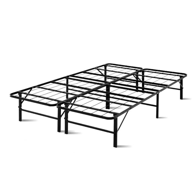 Artiss Folding Bed Frame Metal Base - Double.
