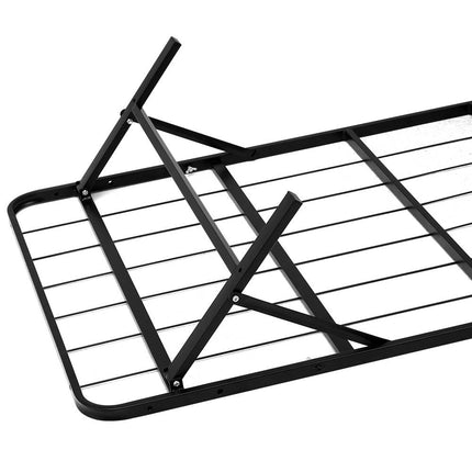 Artiss Folding Bed Frame Metal Base - Queen.