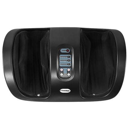 Livemor Foot Massager Shiatsu Massagers Electric Roller Kneading Leg Black.