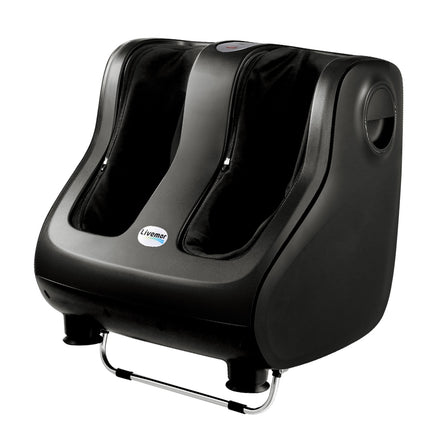 Livemor Foot Massager Shiatsu Massagers Electric Roller Calf Leg Kneading Black.