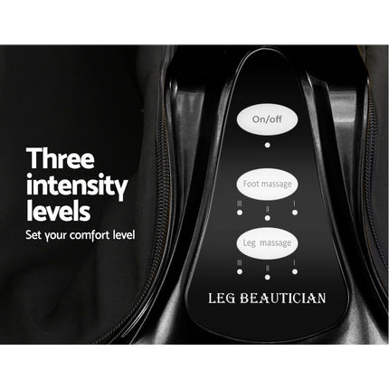Livemor Foot Massager Massagers Shiatsu Electric Roller Ankle Calf Leg Kneading Black.
