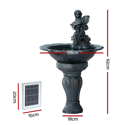 Gardeon Solar Pond Pump Water Fountain Filter Box Submersible Outdoor Pool 6.6FT.