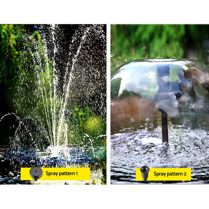 Gardeon Solar Pond Pump Submersible Water Fountain Kit 9.8FT.
