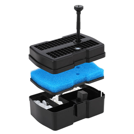 Gardeon Solar Submersible Water Pond Fountain Pump with Filter Box 4.6FT 470L/H.