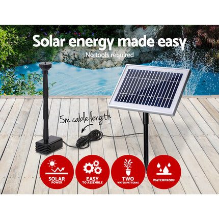 Gardeon Solar Pond Pump 4.6FT.
