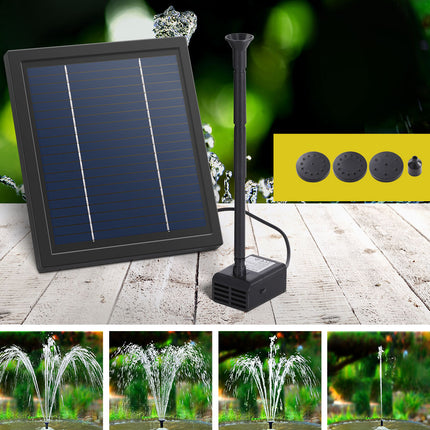 Gardeon Solar Pond Pump Submersible Water Fountain Kit 6.1FT.
