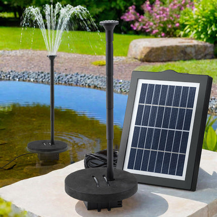 Gardeon Solar Pond Pump Water Fountain Submersible Floating Bird Bath 190L/H.