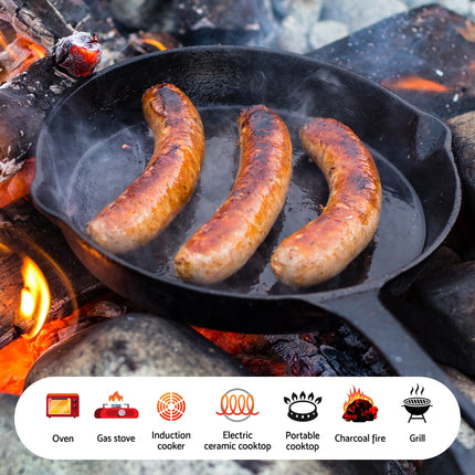 5-star chef Non Stick Frying Pan Cast Iron 3PCS.