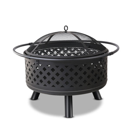 Grillz Fire Pit BBQ Grill 76cm.