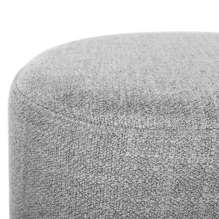 Artiss Ottoman Foot Stool Square Linen Grey.