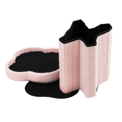 Artiss Storage Ottoman Foot Stool Foldable Pink.