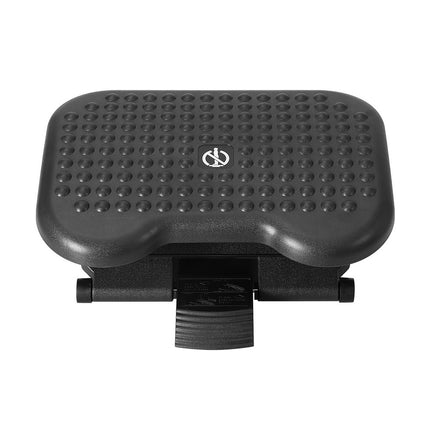 Artiss Foot Rest Stool Office Under Desk Angle Adjustable Footrest Massage Black.