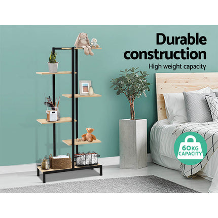 Artiss Plant Stand 6 Tier Metal Zigzag Flower Pot Shelf.