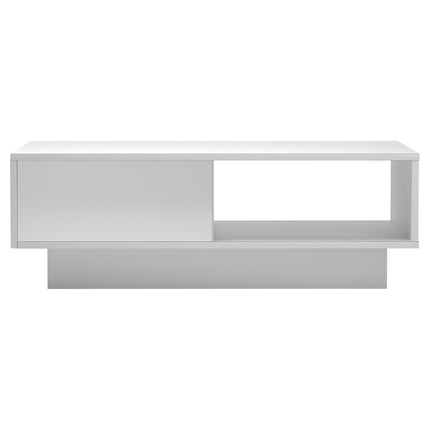 Artiss Coffee Table Led Lights White.