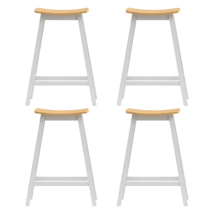Artiss 4x Bar Stools Wooden Chairs Oak.