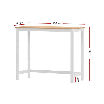Artiss Ari Bar Table 108CM Rectangular.