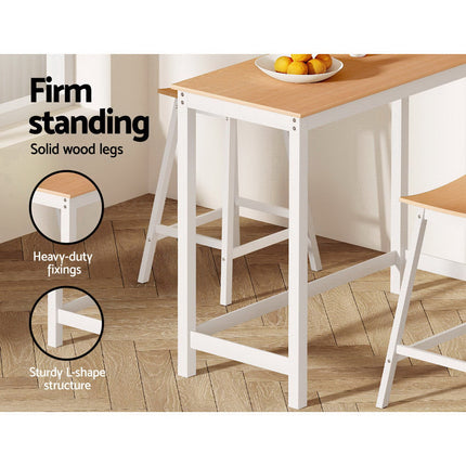 Artiss Ari Bar Table 108CM Rectangular.