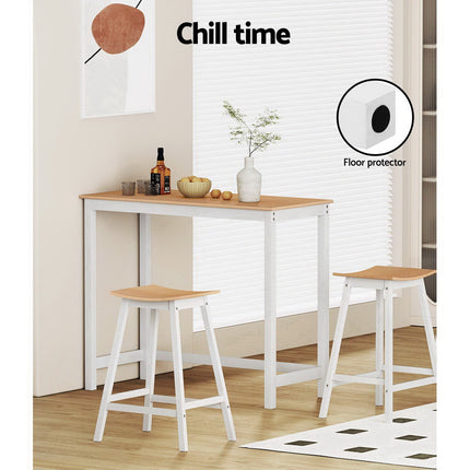 Artiss Ari Bar Table 108CM Rectangular.