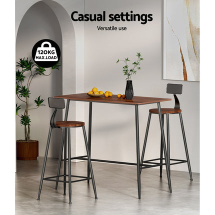 Artiss Halle Bar Table 120CM Rectangular.