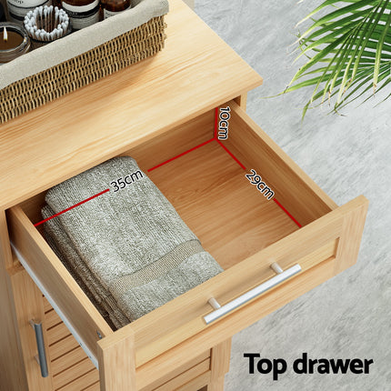 Artiss Bookshelf 5 Tier Cube Cabinet MIRA Oak.