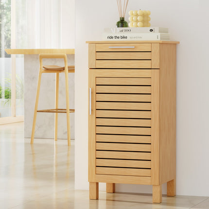 Artiss Bookshelf 5 Tier Cube Cabinet MIRA Oak.